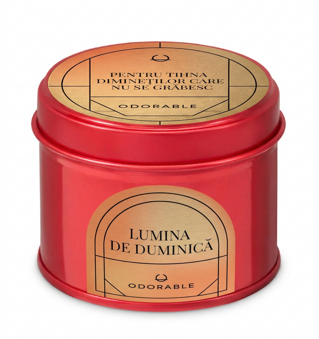  Lumina de Duminică- lumânare parfumată